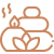 Luxurious salon atmosphere icon